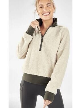 Fabletics Dream Fleece Pullover XXL Sherpa Polar